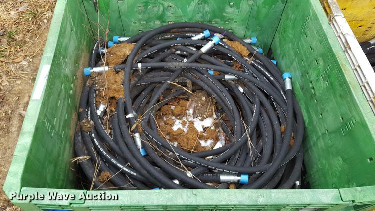 image for item DA6580 Assorted Caterpillar hydraulic hoses