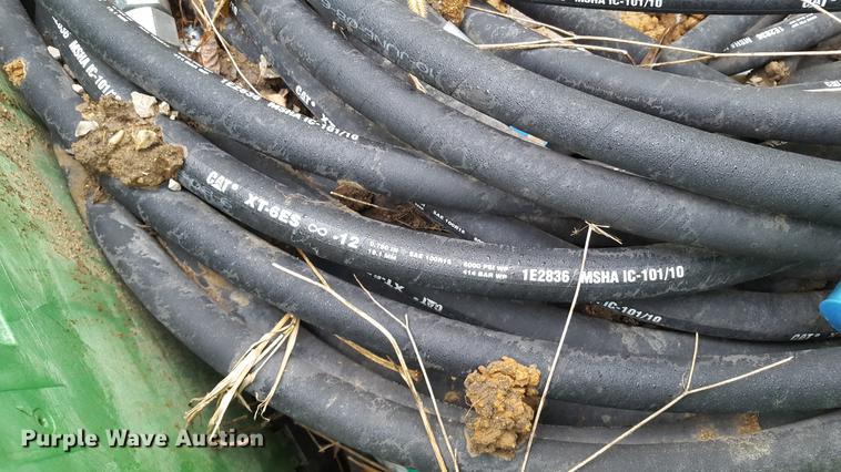 image for item DA6580 Assorted Caterpillar hydraulic hoses