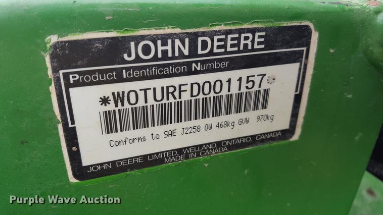 image for item DA6581 John Deere Gator TX UTV