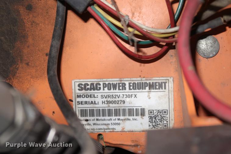 image for item DA8648 Scag V-ride ZTR mower