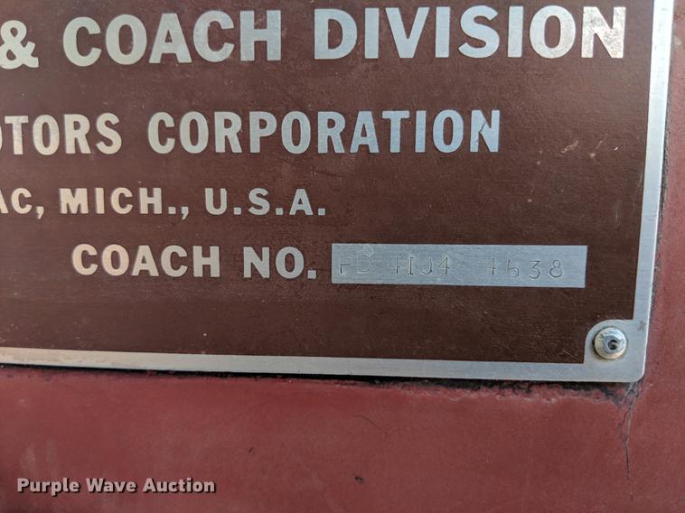 image for item DB5073 1960 GMC PD4104 coach bus