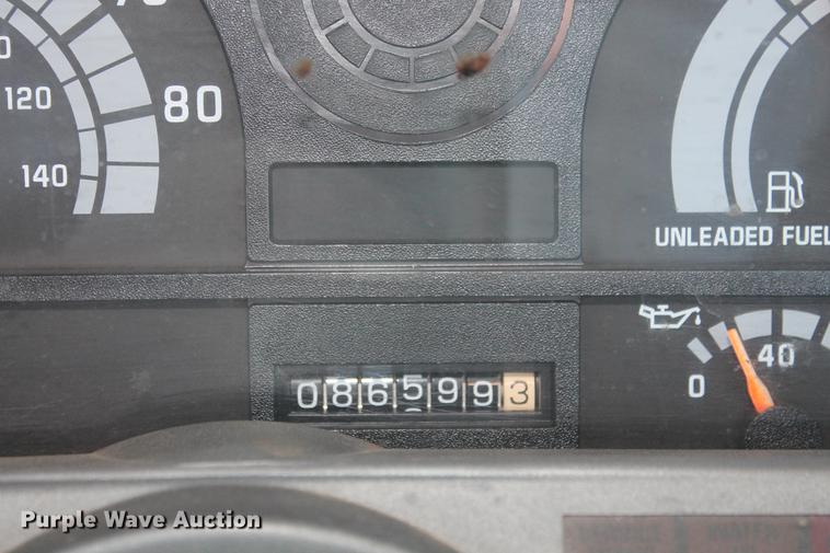 image for item DB5075 1999 GMC 7500 flat dump bed truck