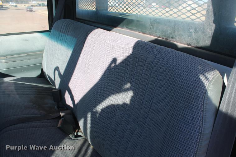 image for item DB5075 1999 GMC 7500 flat dump bed truck