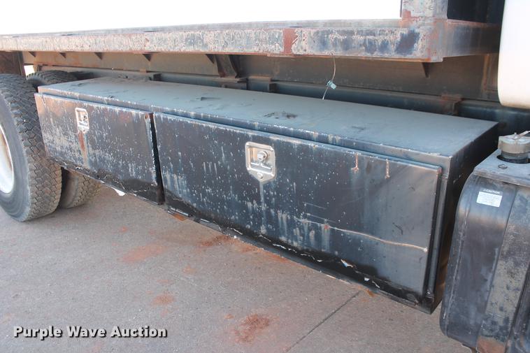 image for item DB5075 1999 GMC 7500 flat dump bed truck