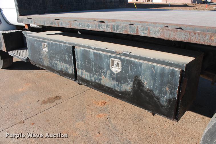 image for item DB5075 1999 GMC 7500 flat dump bed truck