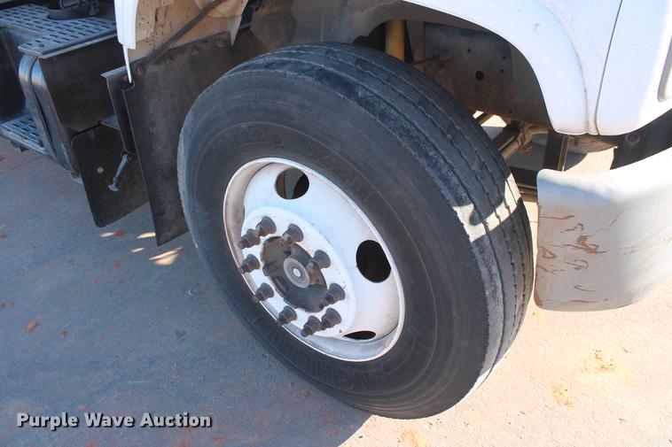 image for item DB5075 1999 GMC 7500 flat dump bed truck