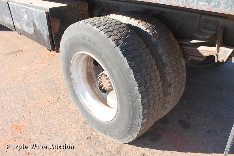 image for item DB5075 1999 GMC 7500 flat dump bed truck