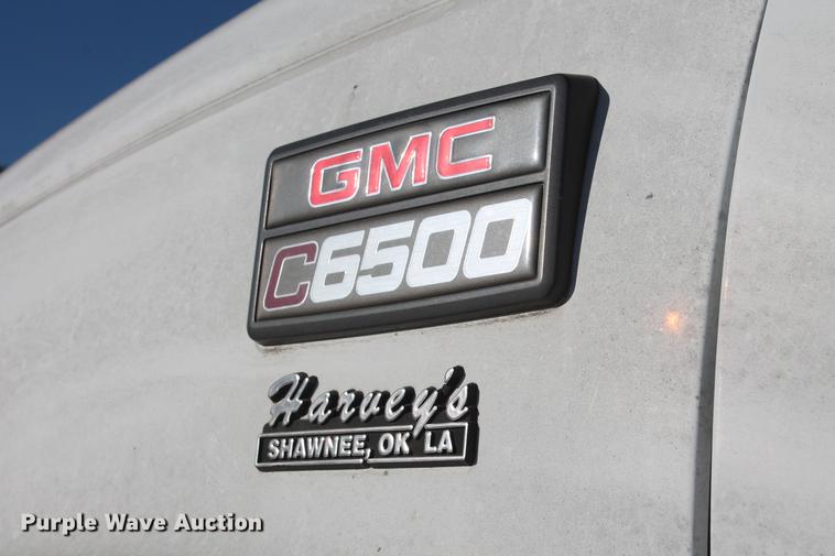 image for item DB5075 1999 GMC 7500 flat dump bed truck