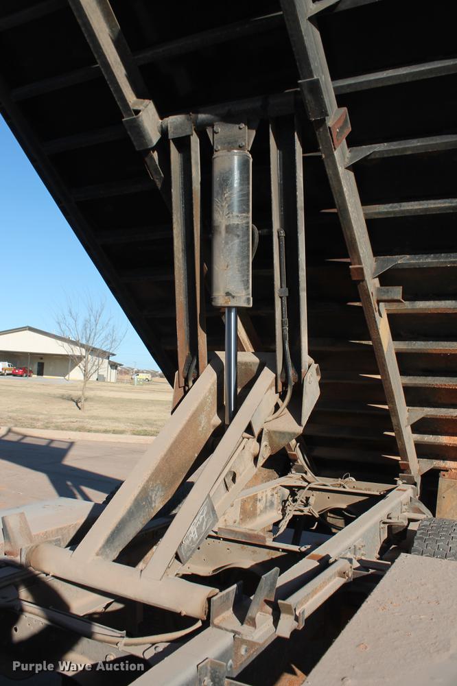 image for item DB5075 1999 GMC 7500 flat dump bed truck