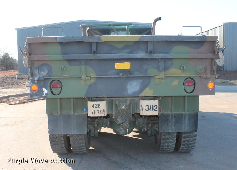 image for item DB5076 1984 Am General M923 flatbed truck