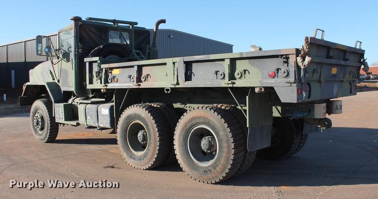 image for item DB5076 1984 Am General M923 flatbed truck
