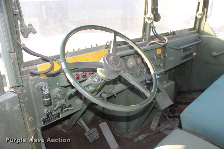 image for item DB5076 1984 Am General M923 flatbed truck