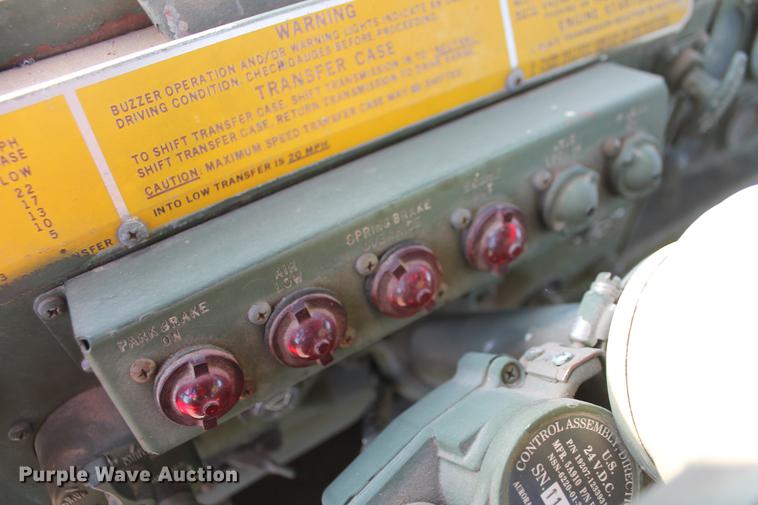 image for item DB5076 1984 Am General M923 flatbed truck