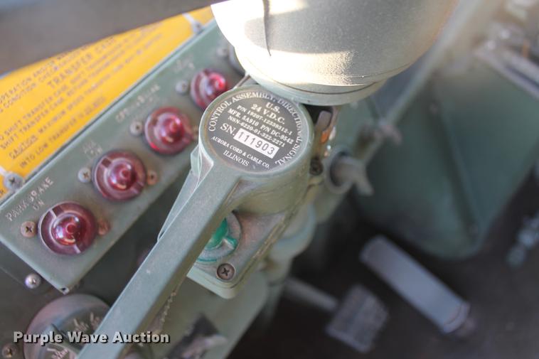 image for item DB5076 1984 Am General M923 flatbed truck