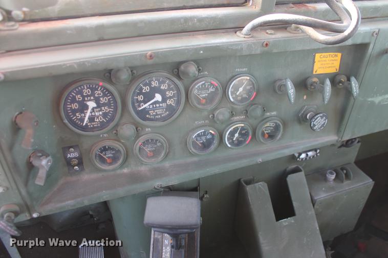 image for item DB5076 1984 Am General M923 flatbed truck