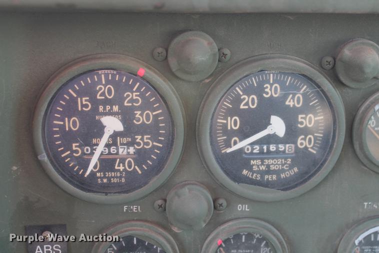 image for item DB5076 1984 Am General M923 flatbed truck