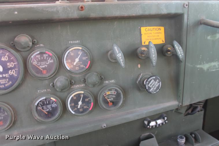 image for item DB5076 1984 Am General M923 flatbed truck