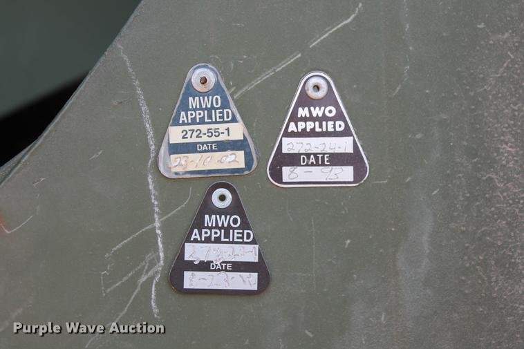 image for item DB5076 1984 Am General M923 flatbed truck