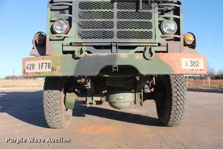 image for item DB5076 1984 Am General M923 flatbed truck