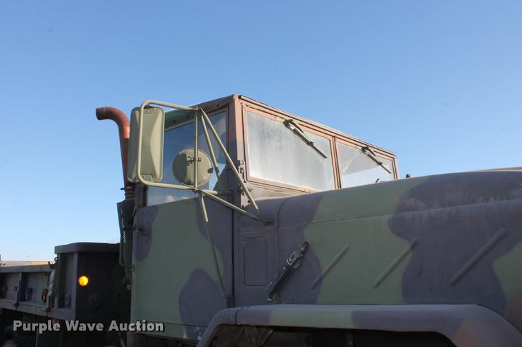 image for item DB5076 1984 Am General M923 flatbed truck