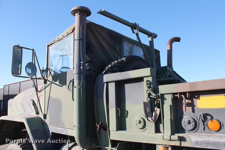 image for item DB5076 1984 Am General M923 flatbed truck