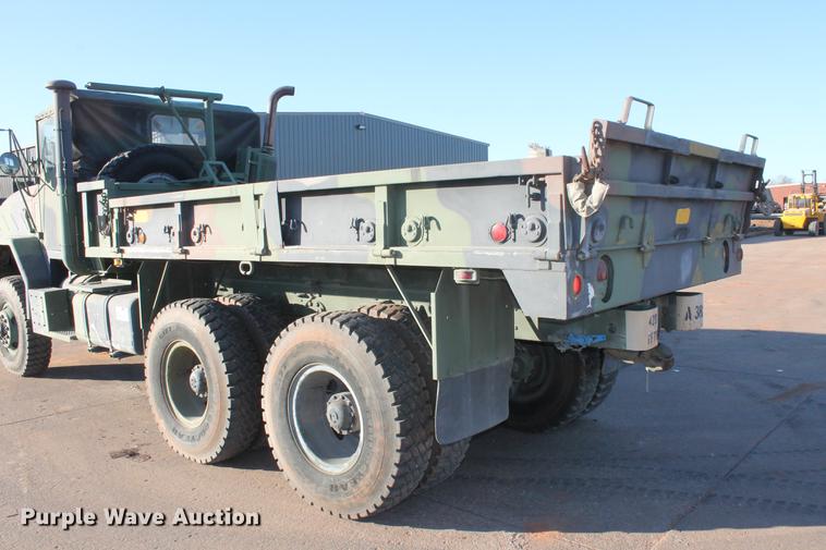 image for item DB5076 1984 Am General M923 flatbed truck