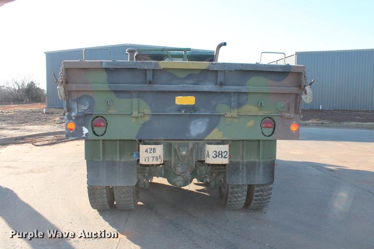 image for item DB5076 1984 Am General M923 flatbed truck