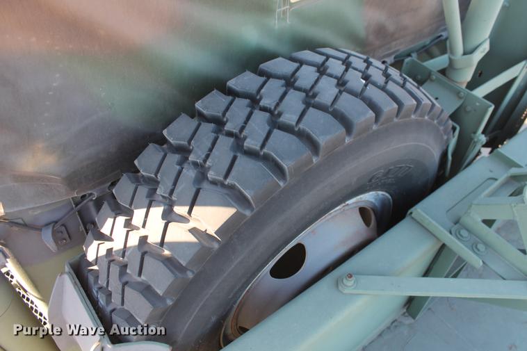 image for item DB5076 1984 Am General M923 flatbed truck