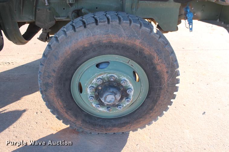 image for item DB5076 1984 Am General M923 flatbed truck