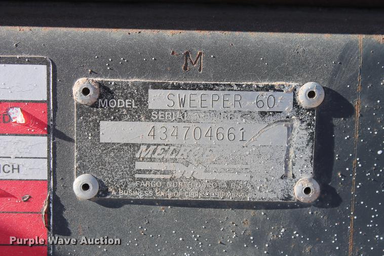 image for item DB5078 Melroe Bobcat 60 skid steer sweeper