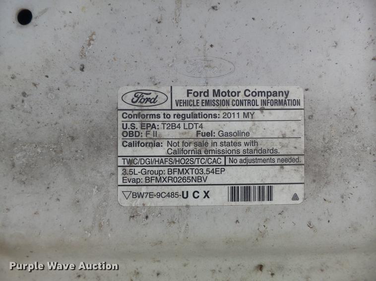 image for item DB6326 2011 Ford F150 XLT SuperCab pickup truck