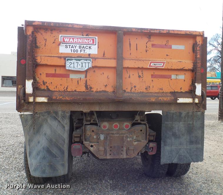 image for item DD1378 1993 Ford L8000 dump truck
