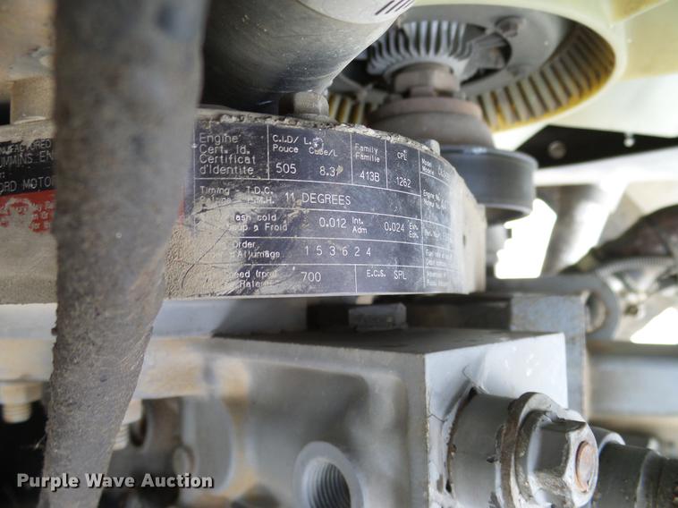 image for item DD1378 1993 Ford L8000 dump truck