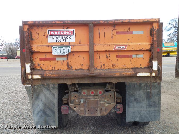 image for item DD1378 1993 Ford L8000 dump truck
