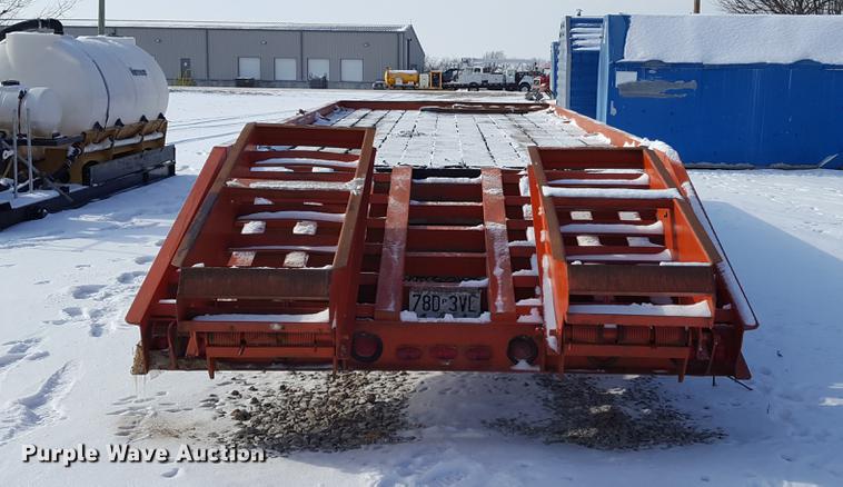 image for item DD9070 1996 Belshe equipment trailer