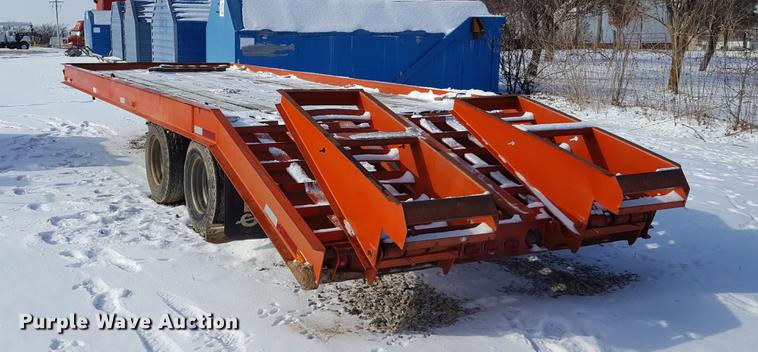 image for item DD9070 1996 Belshe equipment trailer