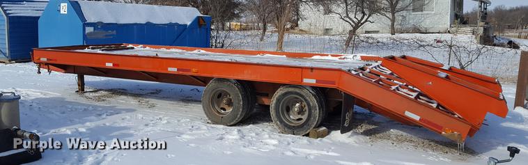 image for item DD9070 1996 Belshe equipment trailer
