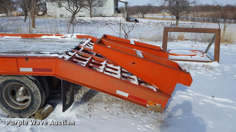 image for item DD9070 1996 Belshe equipment trailer