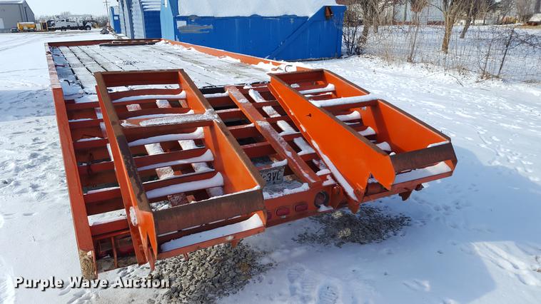 image for item DD9070 1996 Belshe equipment trailer