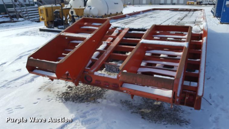 image for item DD9070 1996 Belshe equipment trailer
