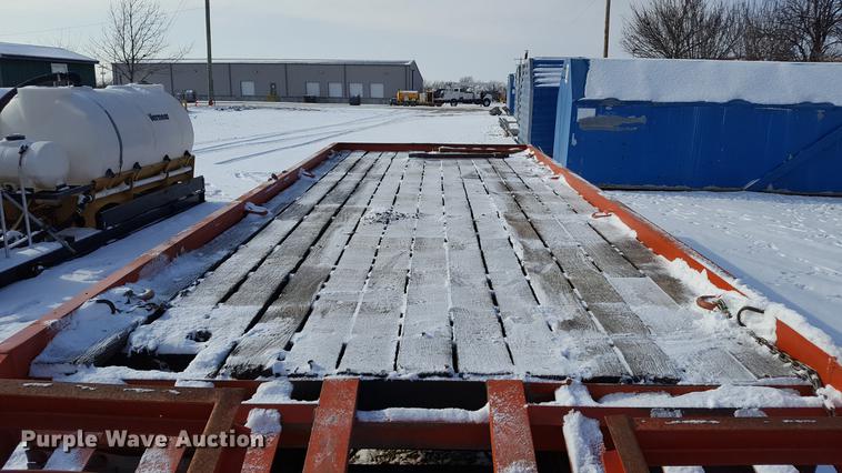 image for item DD9070 1996 Belshe equipment trailer