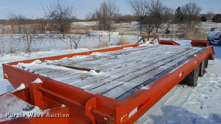 image for item DD9070 1996 Belshe equipment trailer