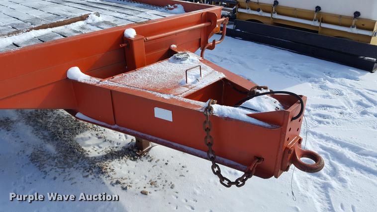 image for item DD9070 1996 Belshe equipment trailer