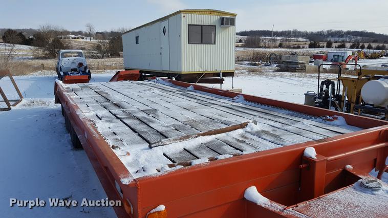 image for item DD9070 1996 Belshe equipment trailer