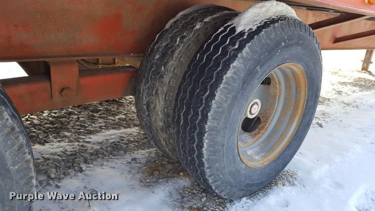 image for item DD9070 1996 Belshe equipment trailer