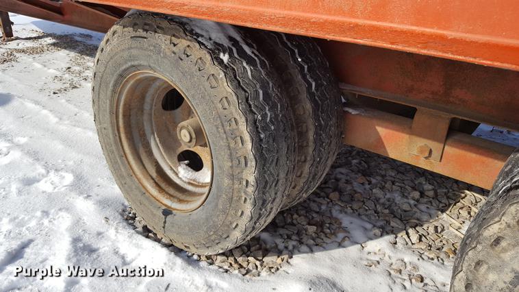image for item DD9070 1996 Belshe equipment trailer