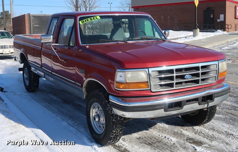 image for item DD9075 1997 Ford F250 SuperCab pickup truck