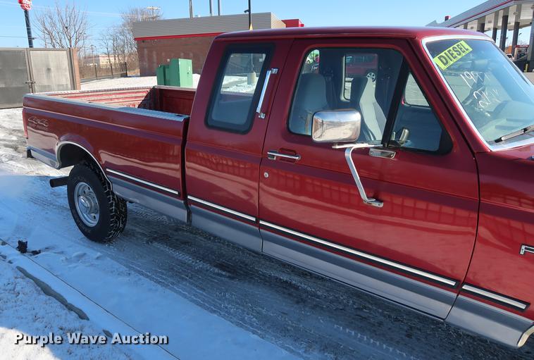 image for item DD9075 1997 Ford F250 SuperCab pickup truck