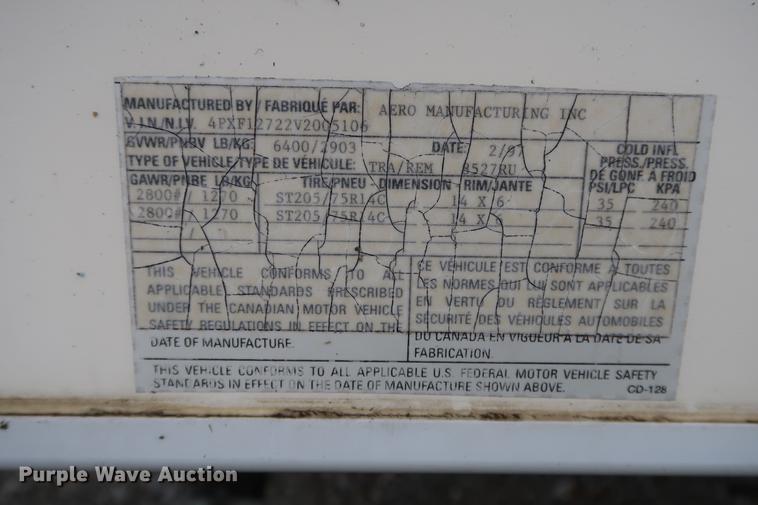 image for item DD9572 1997 Aerolite The original camper