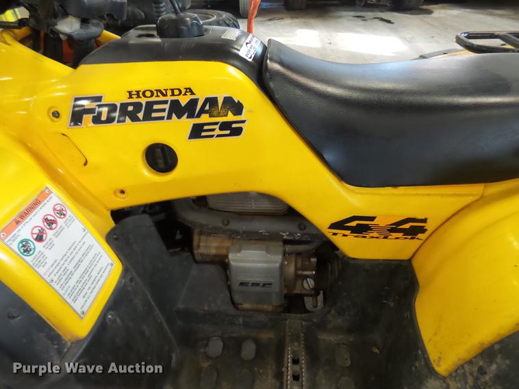 image for item DX9351 2004 Honda TRX450ES ATV